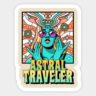 Astral Traveler Sticker